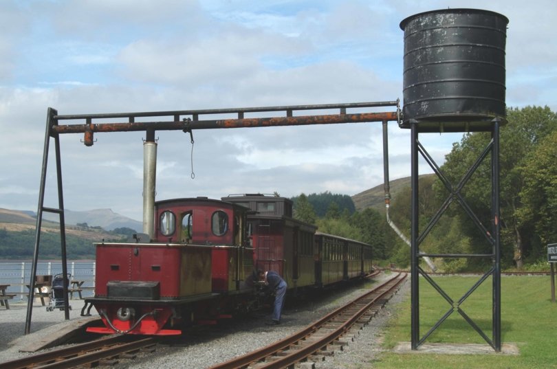 Pontsticill station Brecon Mountain Railway