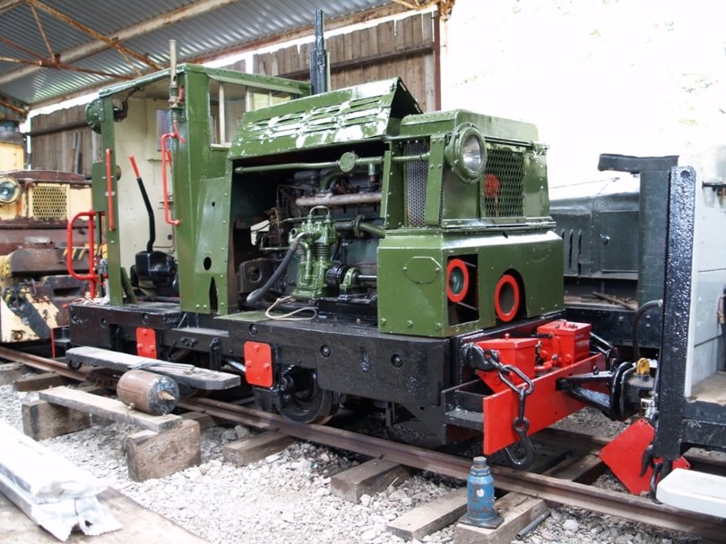 Restored ruston locomotives