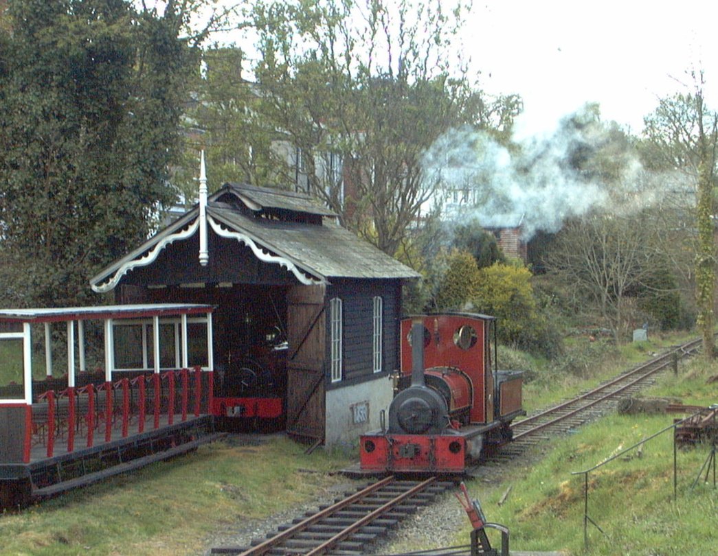 Running round at Launceston