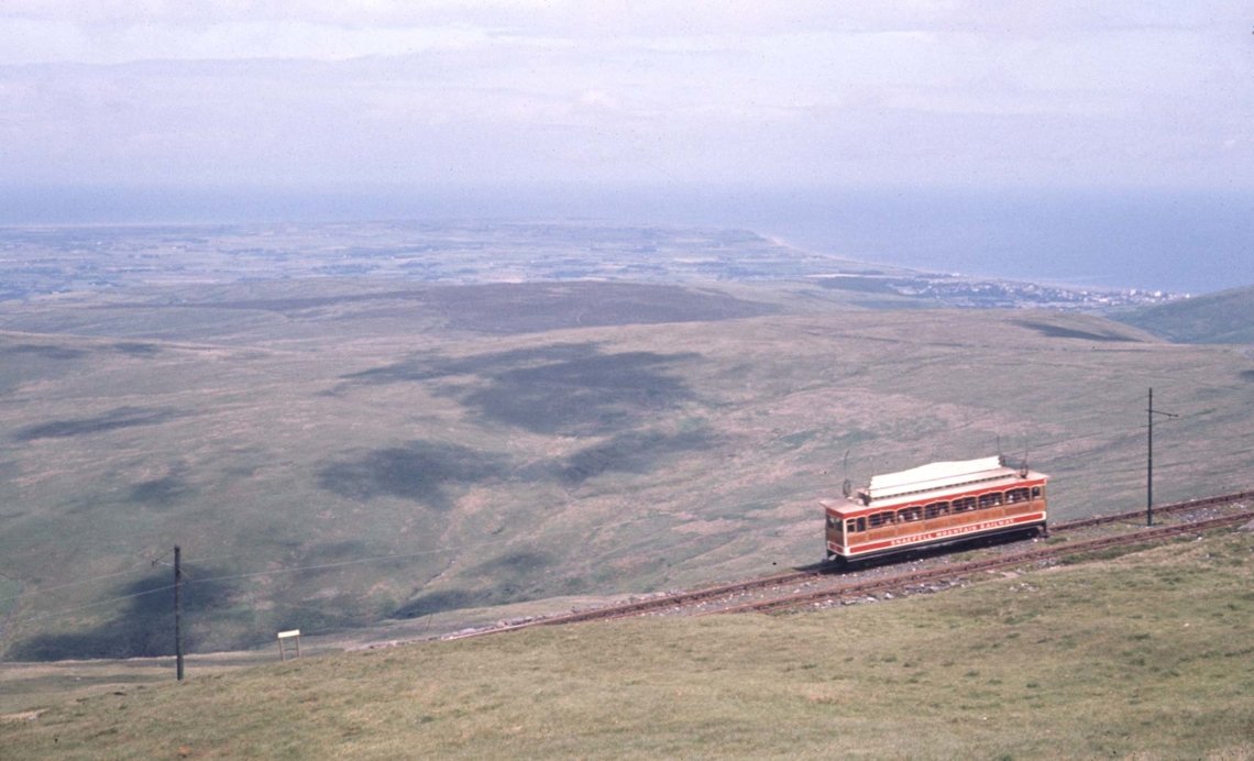 Near Snaefell summit