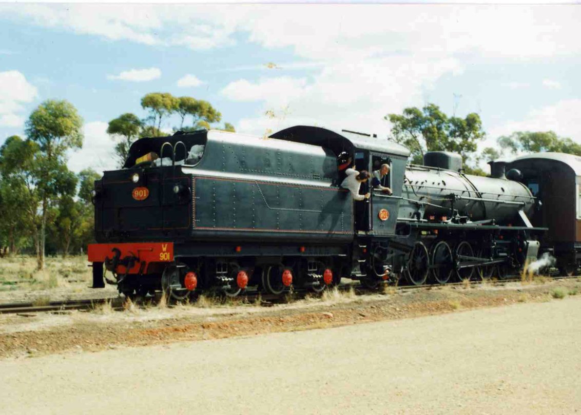 W901 nearing Orroroo