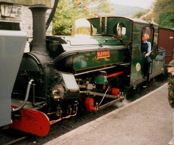 Blanche at Tan-y-Bwlch