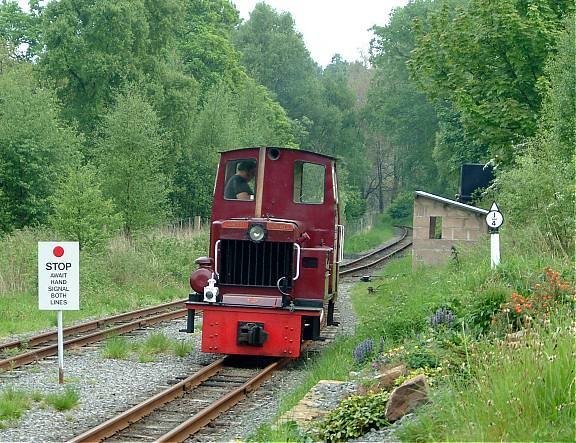 Running around at KirkhaughStation