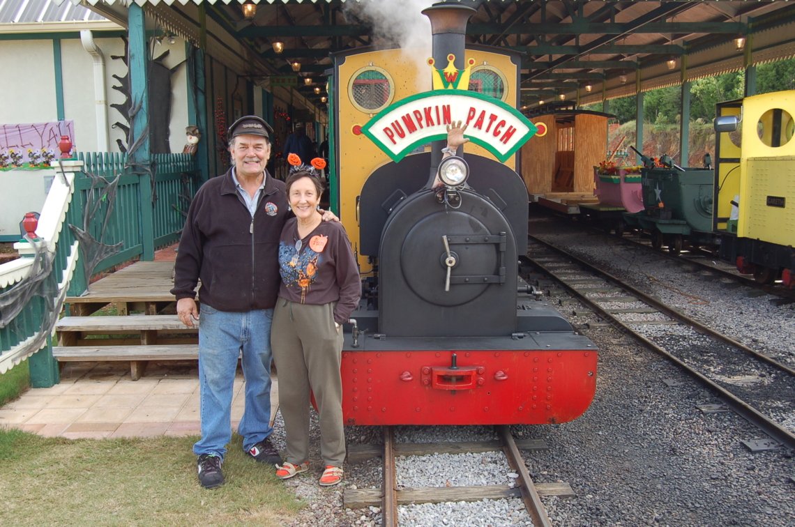 The owners with Dame Ann.