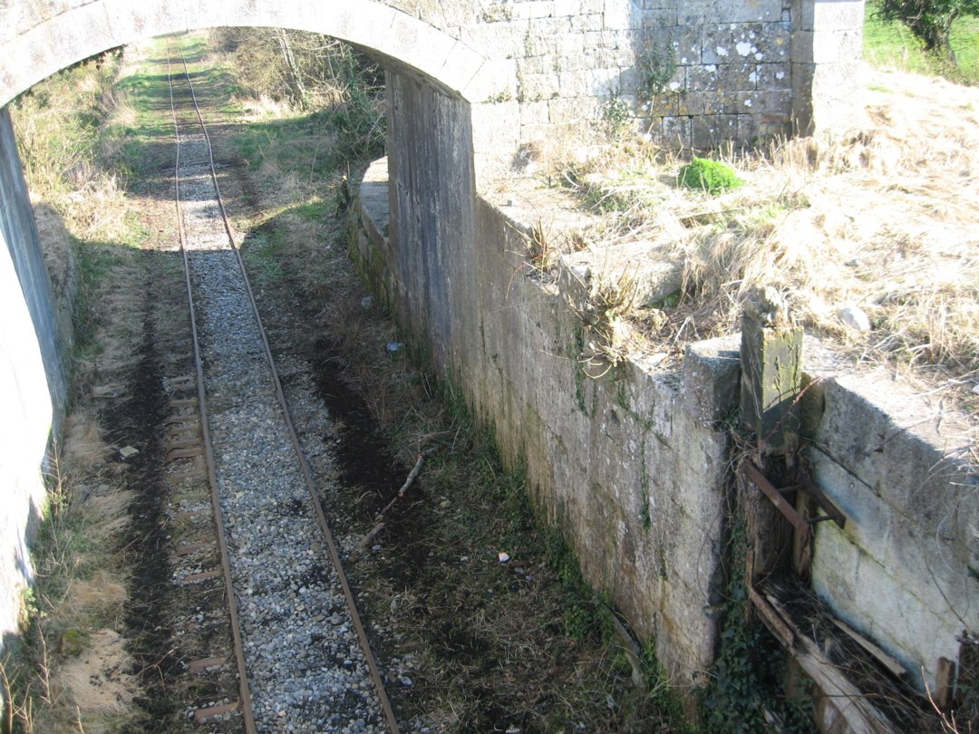 Former canal lock gates