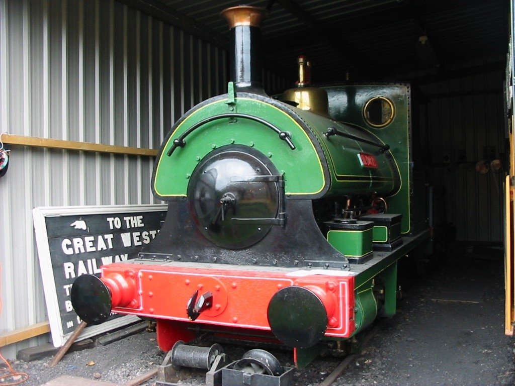 Lee Moor No 2 preserved at Buckfastleigh