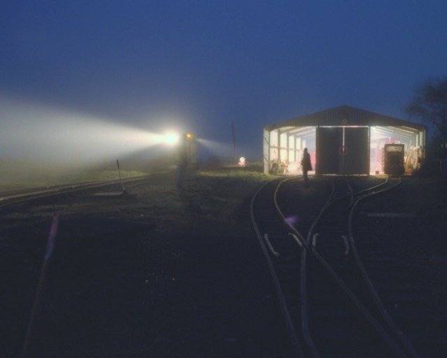 The RED Shed at night