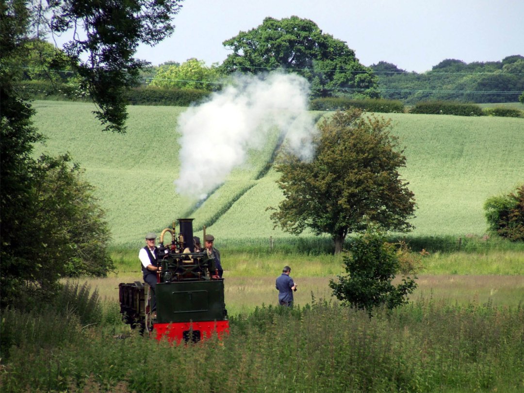 Narrow gauge but no track!