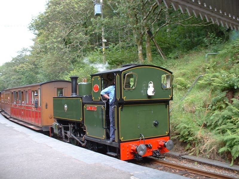 Tom Rolt at Abergynolwyn