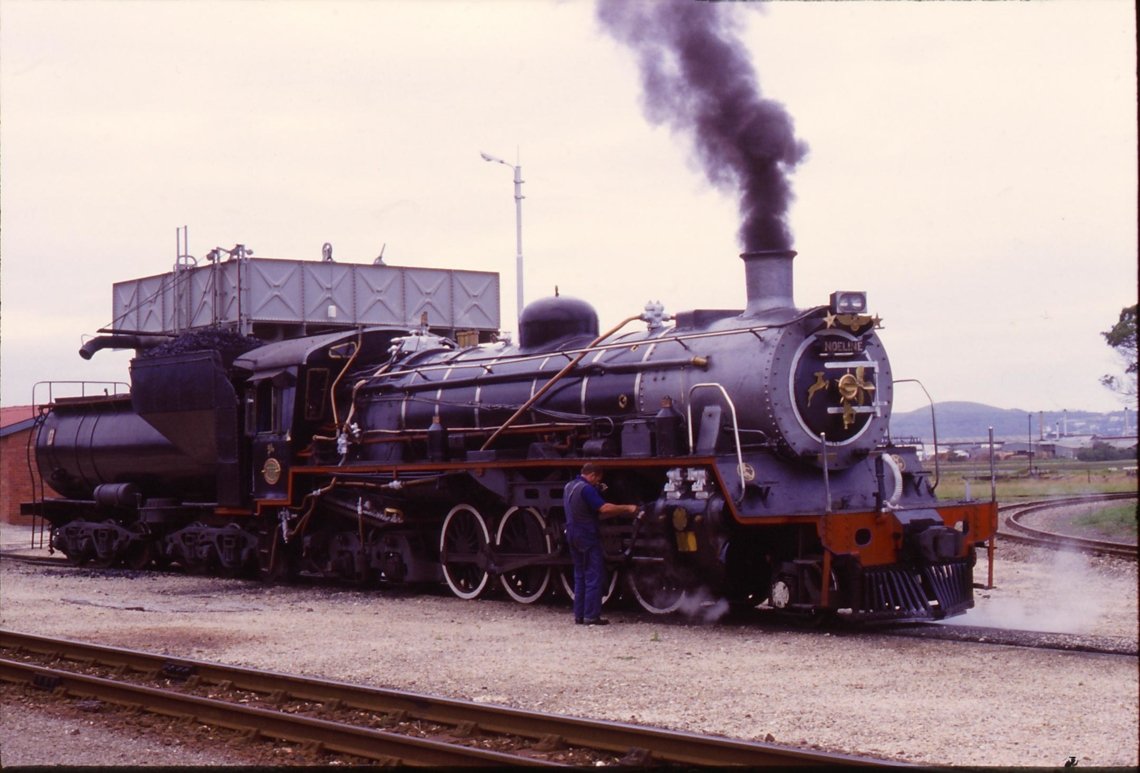 Knysna line steam loco