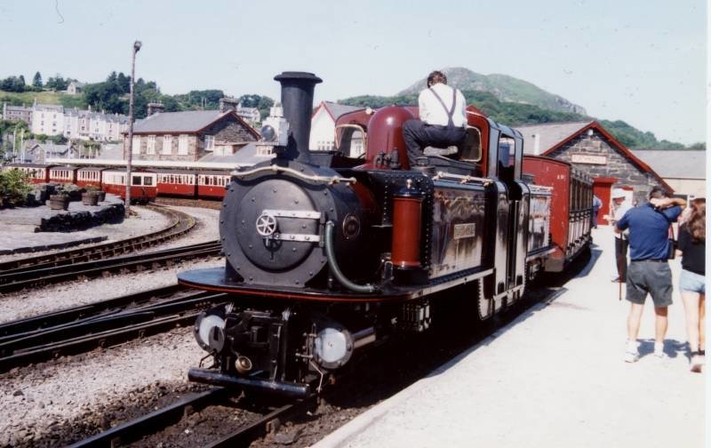 Merlin at Porthmadog