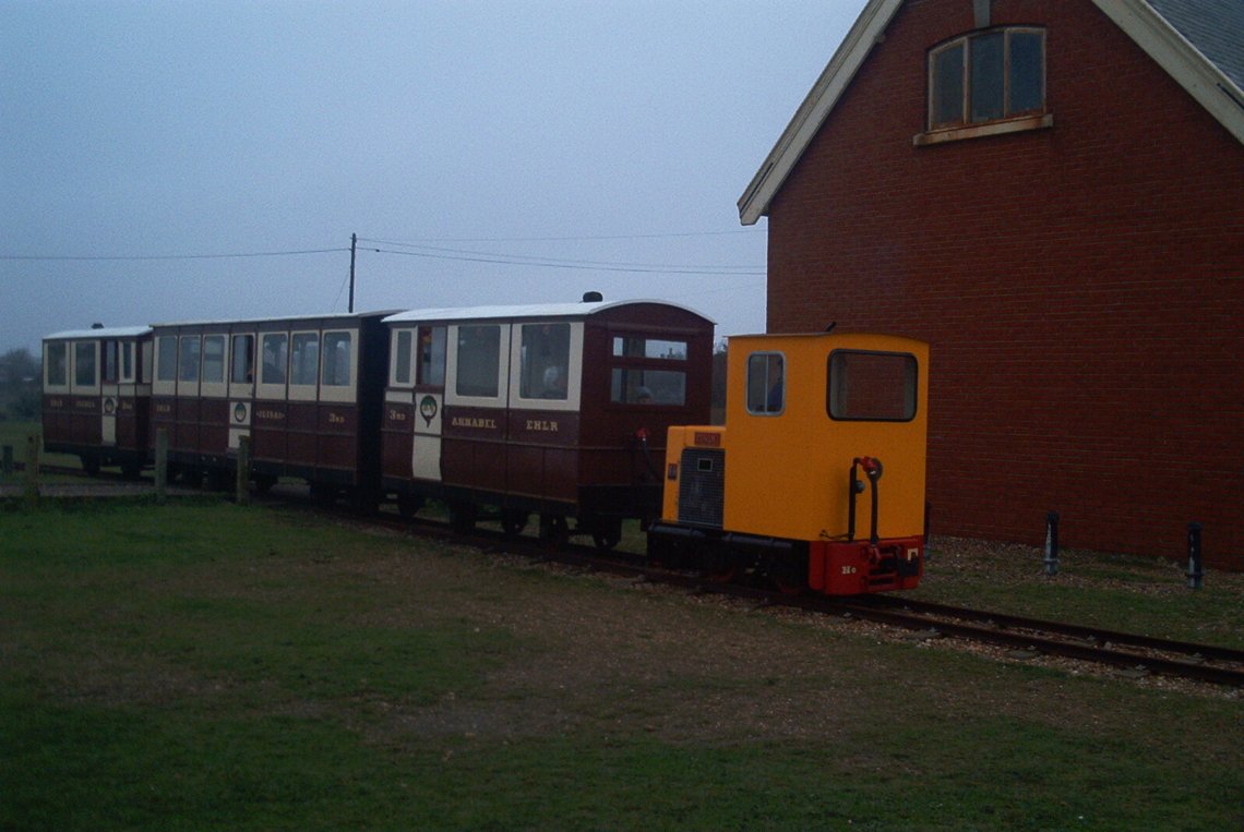 Edwin at the old Lifeboat station