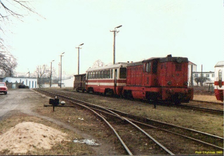 Lxd2 with train to Biala Rawska