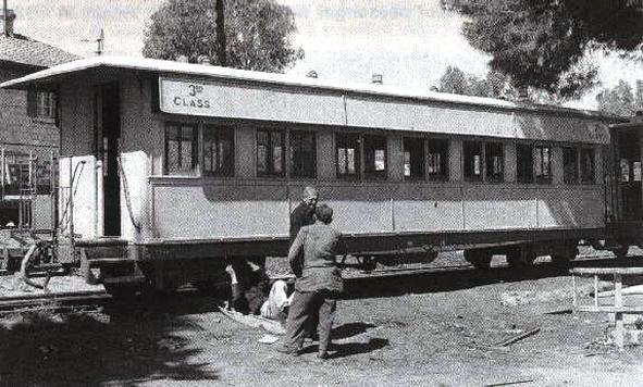 THIRD CLASS wagon 1920