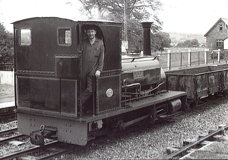 John Harrison on LILLA at Llanuwchllyn.BLR.