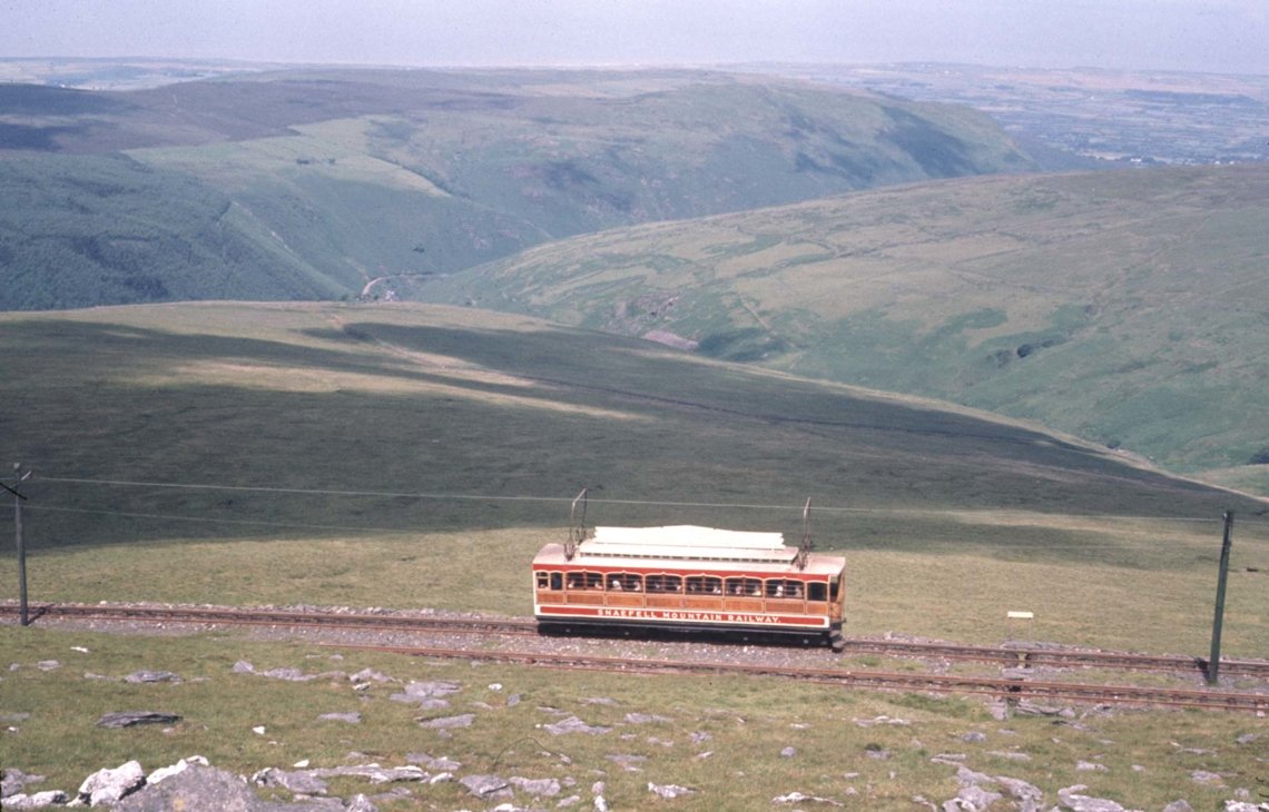 Near Snaefell summit