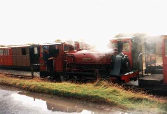 Beddgelert on the passing loop