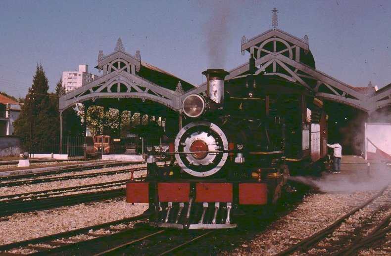 Baldwin 2-6-0 #41 at Sao Jao