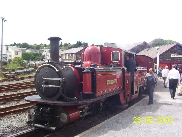 David Lloyd George at Porthmadog