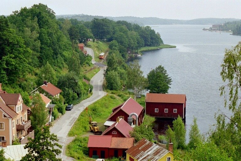 Railway and the Baltic Sea