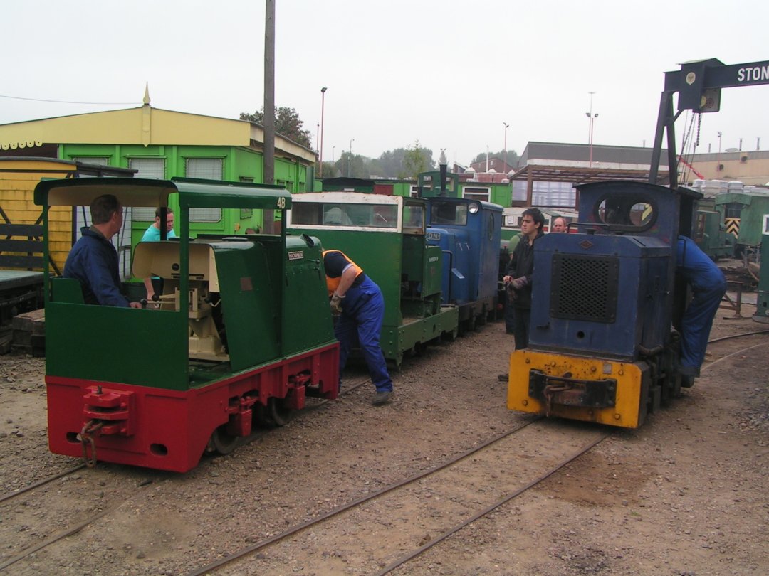 Industrial trains display 9/9/07