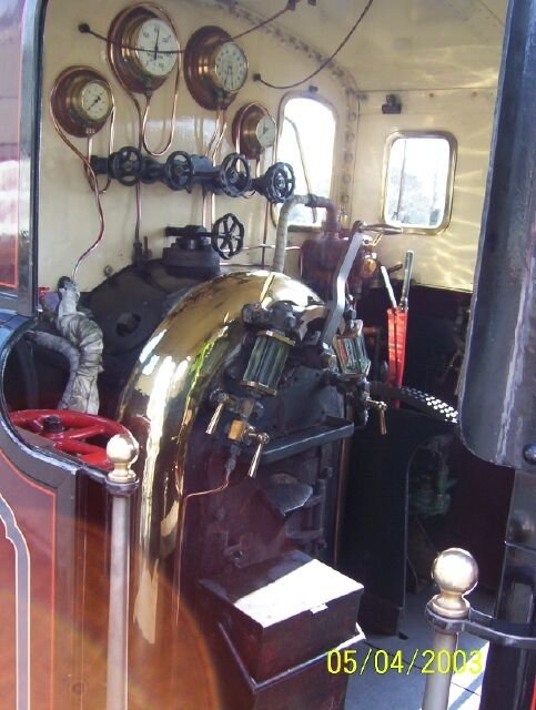 Inside Taliesin's cab