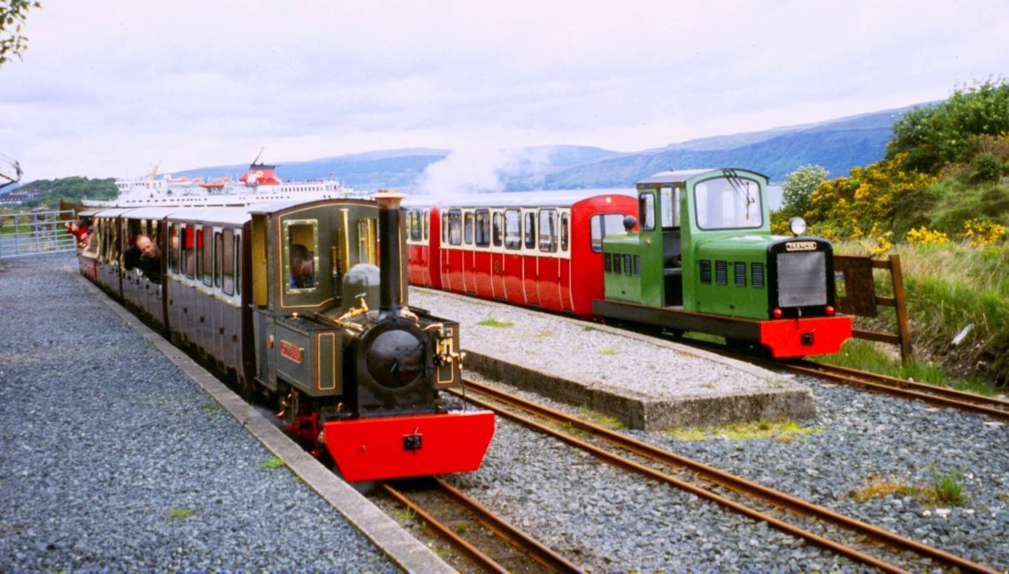 Mull Rail train at Torosay