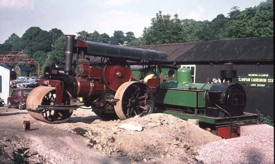 Building work at Llanfair