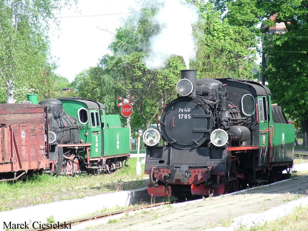 Steam returns to the Smigiel Railway