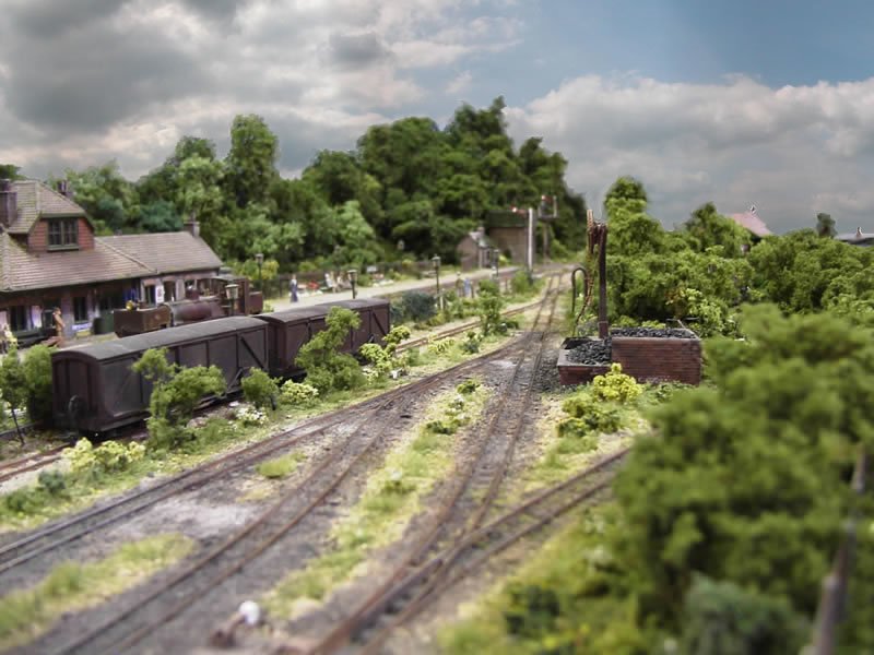 view from the sheds