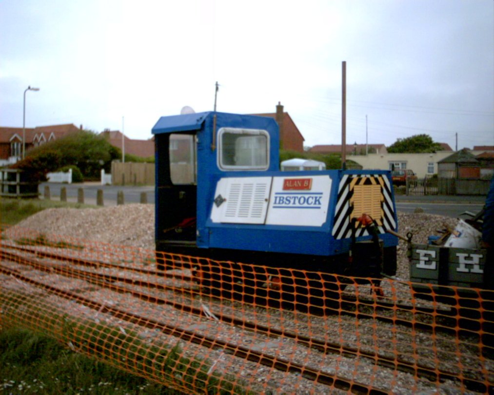 Alan B hauling works trains