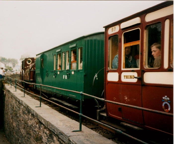 Palmerston leaving Minffordd