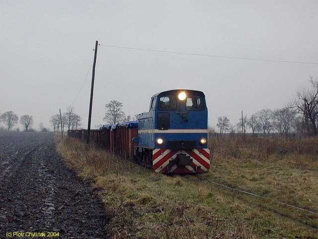 Lyd2 with train to Piotrkow Kujawski