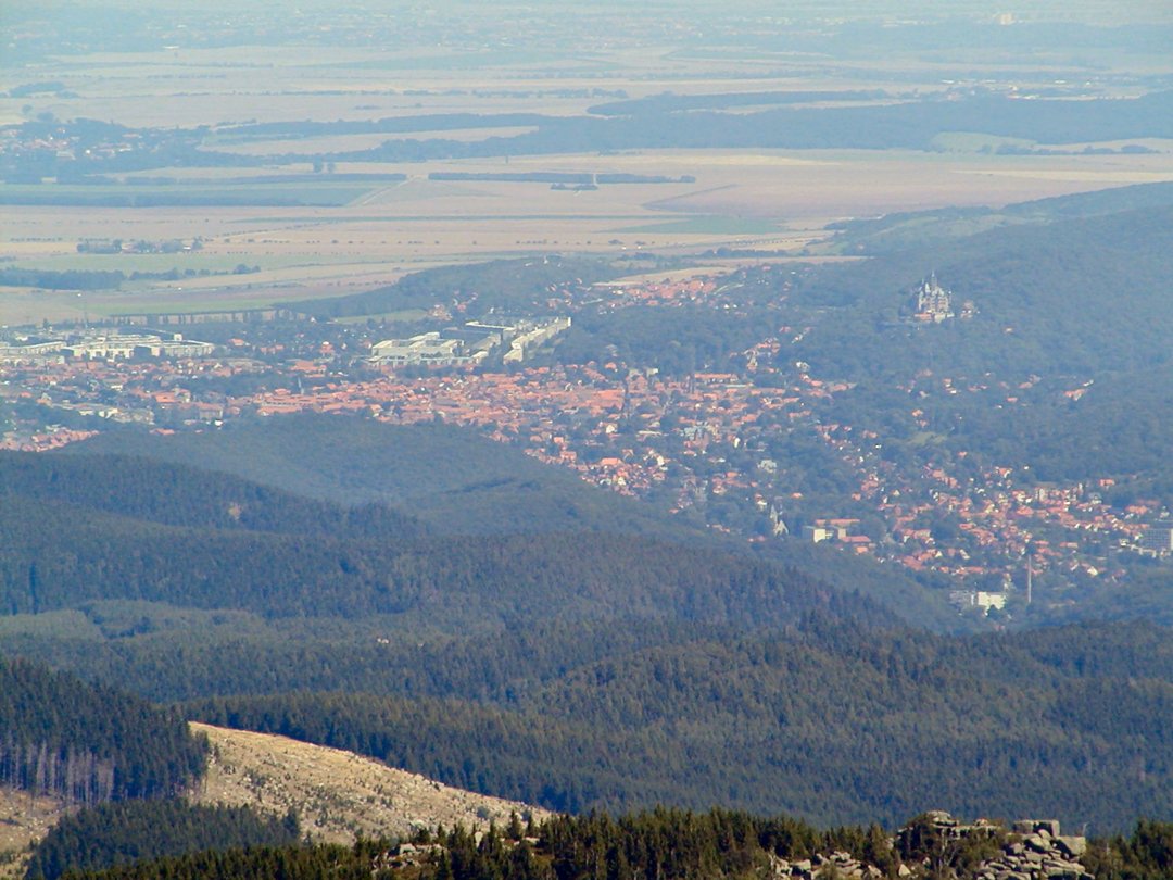 View from Brocken mountain