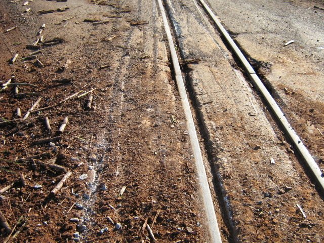 Dinner Creek Road Garradunga.In 2005, I watched again and again as bins fell between the rails here on track that would gave been 100mm or more over gauge,