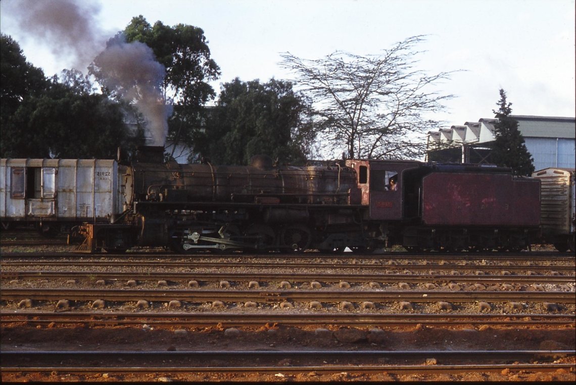 Steam loco at Niarobi
