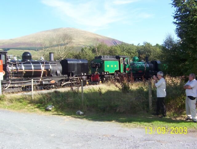 Garratts 138 & 143 at Waunfawr