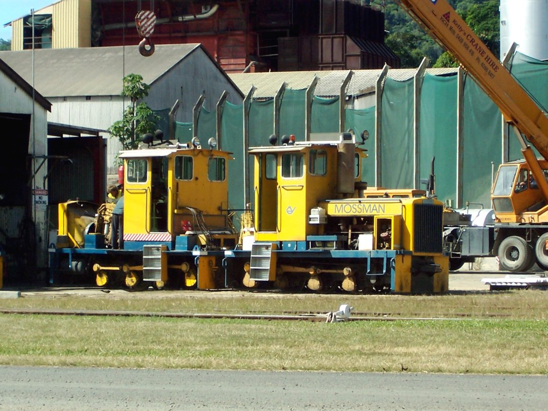 Engine Change on locomotive Douglas