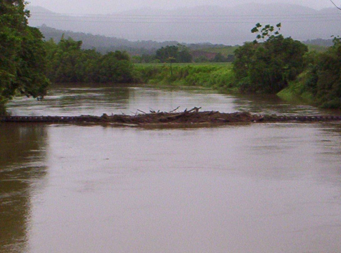 The Bridge over / through / under the Russell River near Bramston Beach Road