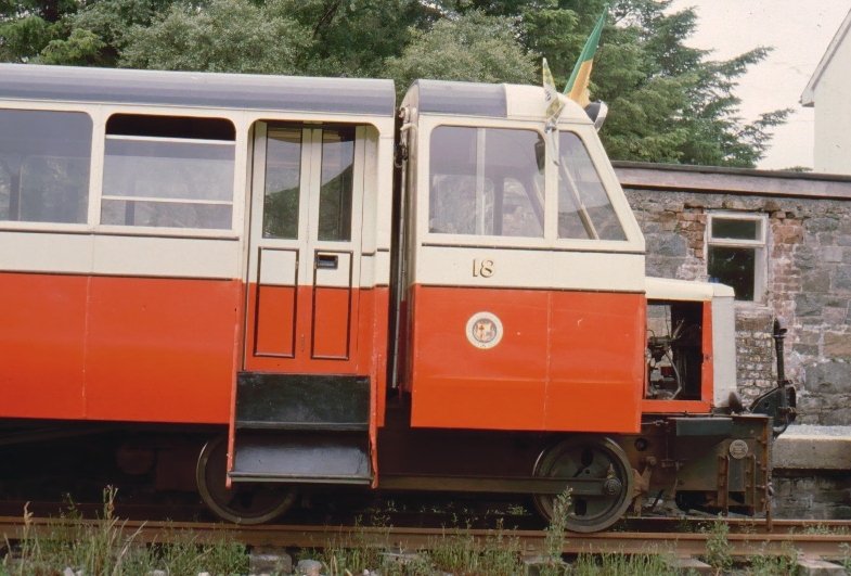 Co. Donegal Railcar #18 at Fintown