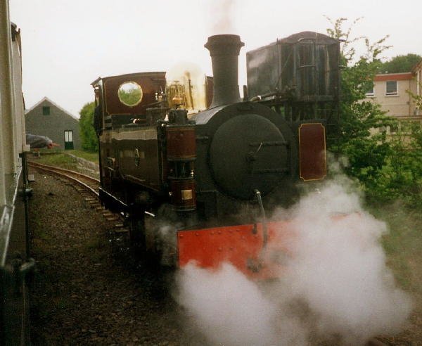 Russell in steam