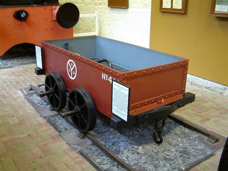Nantlle slate wagon