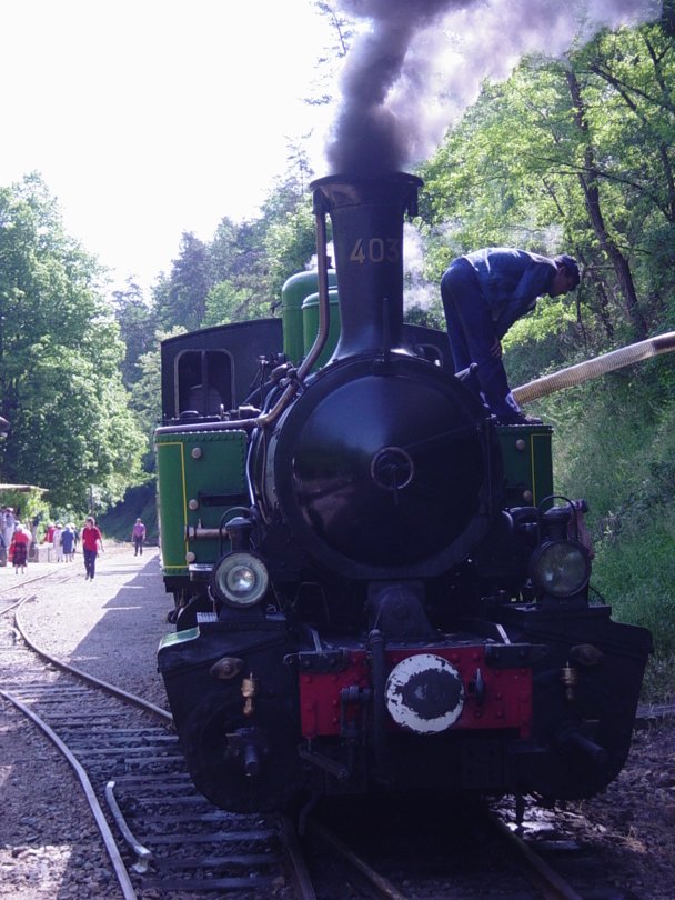 403 Taking water at Colombier le Vieux