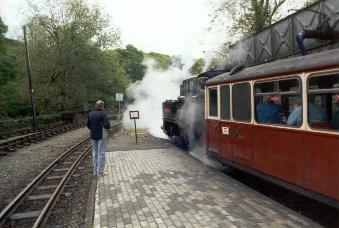 Mountaineer at Tan-y-Bwlch