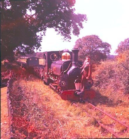 Blanche working up to Penrhyn