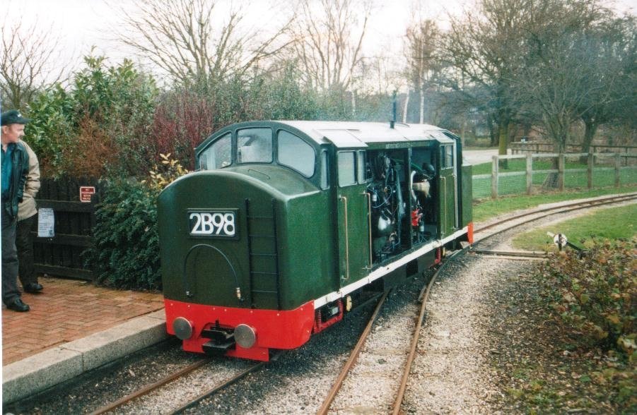 D5905  "BABY DELTIC" INAUGURAL TEST RUN WINTER 2003