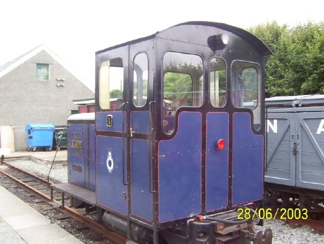 “Glaslyn” at Porthmadog station