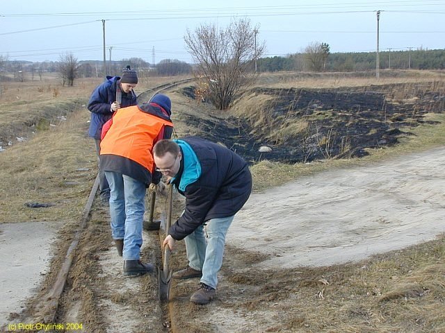 Crossing maintenace in Rawa Zamkowa Wola