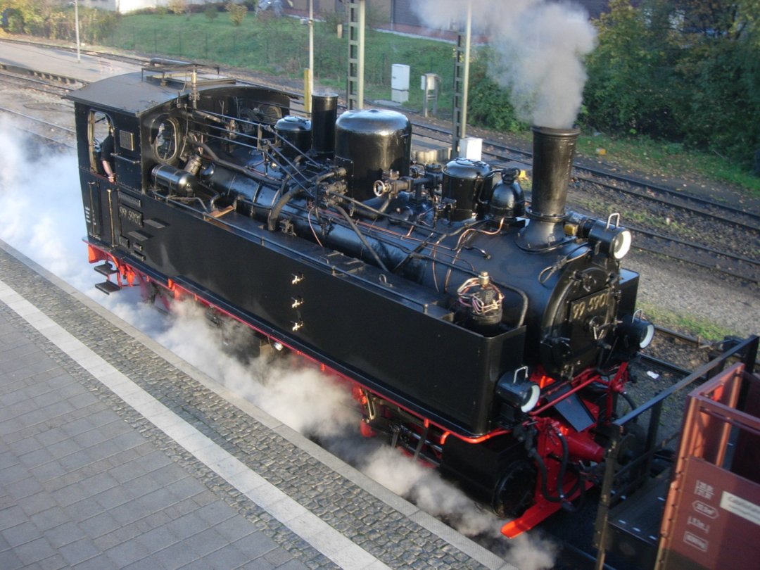 At Wernigerode Hauptbahnhof