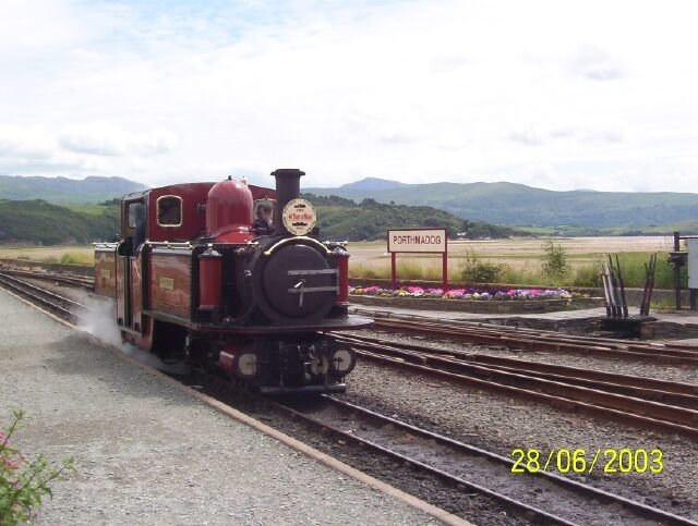 David Lloyd George at Porthmadog